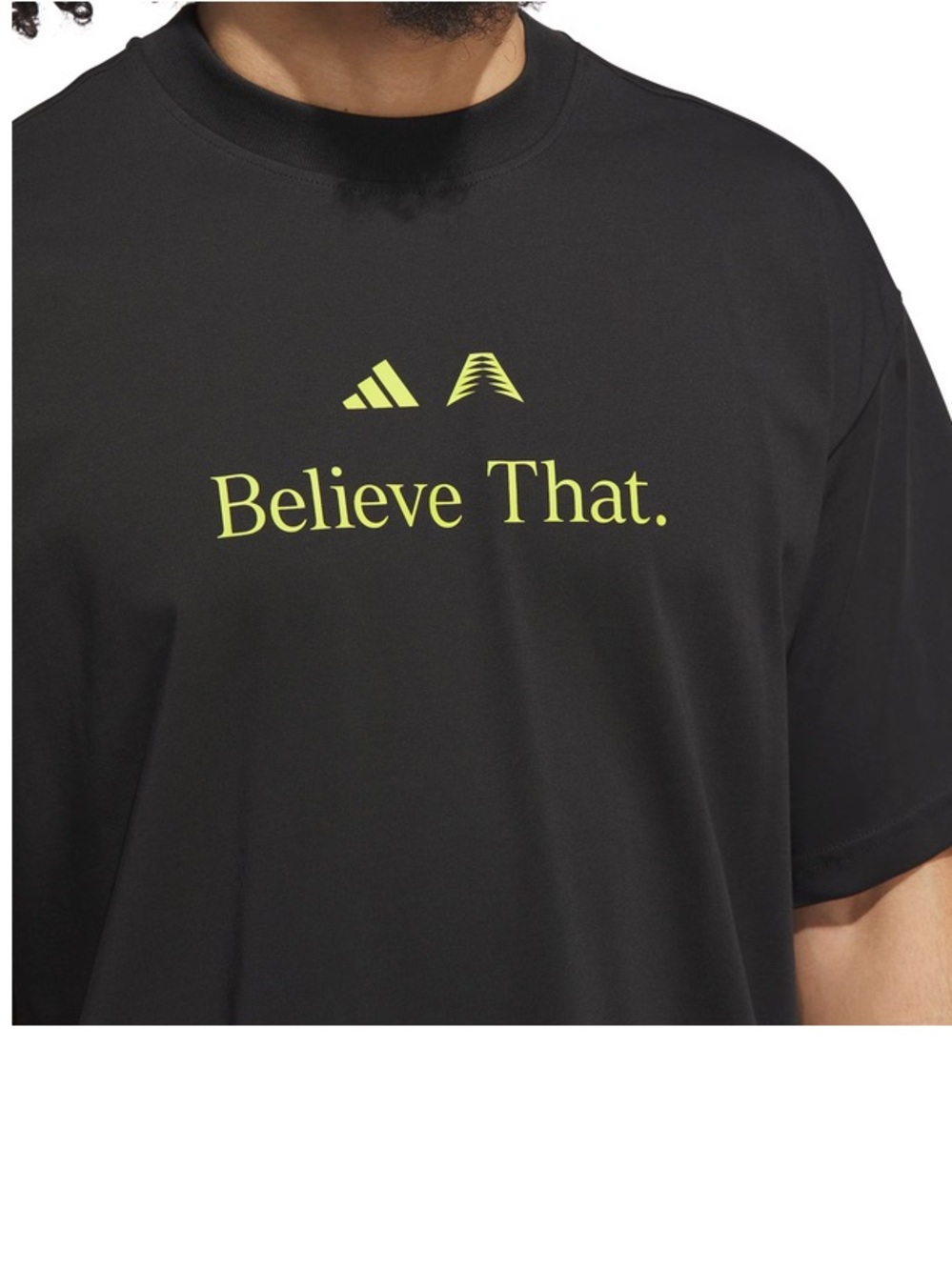 NWT adidas AnthonyEdwards Believe Tee Shirt medium